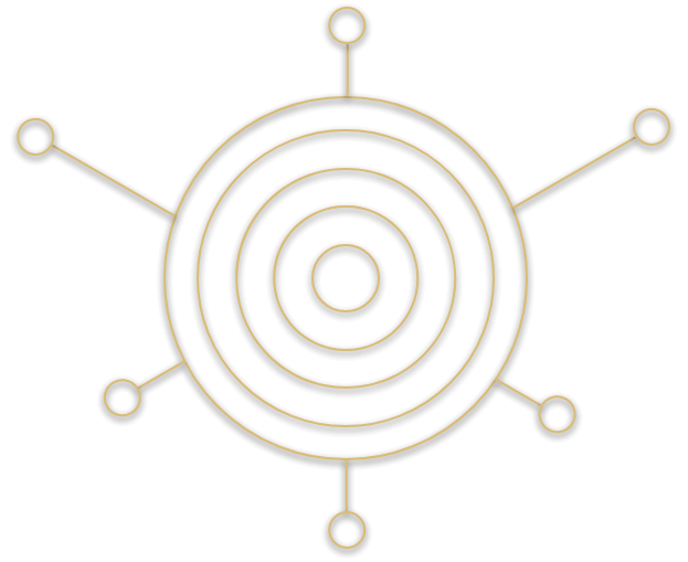 Grafik Kreis mit Schritten